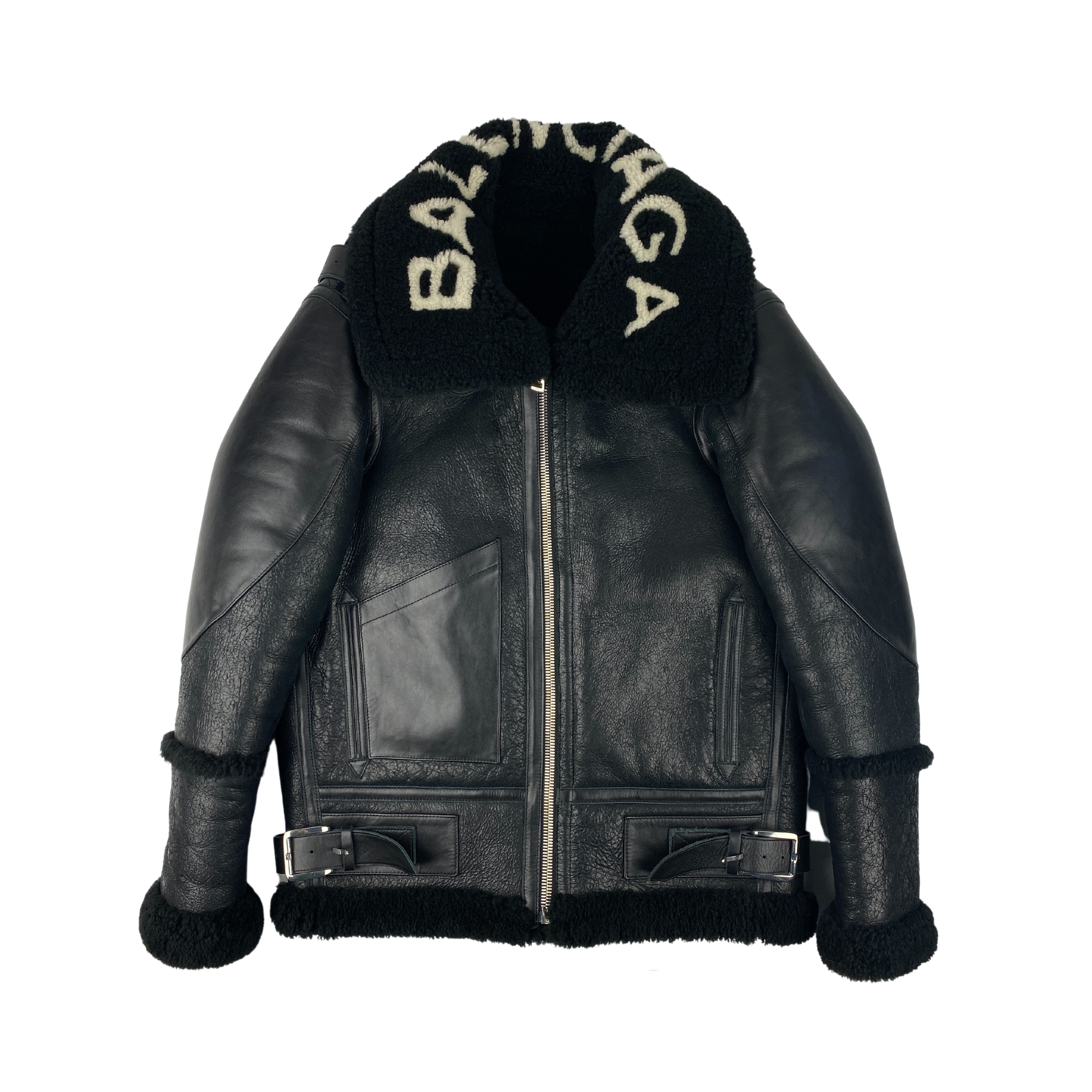 Balenciaga 2025 shearling coat